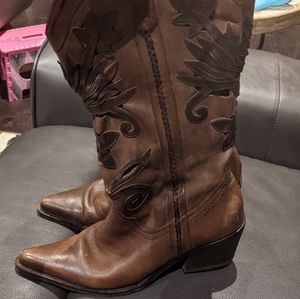 Carlos Santana Cowboy boots size 8